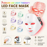 Portable 7-Color LED Face Mask