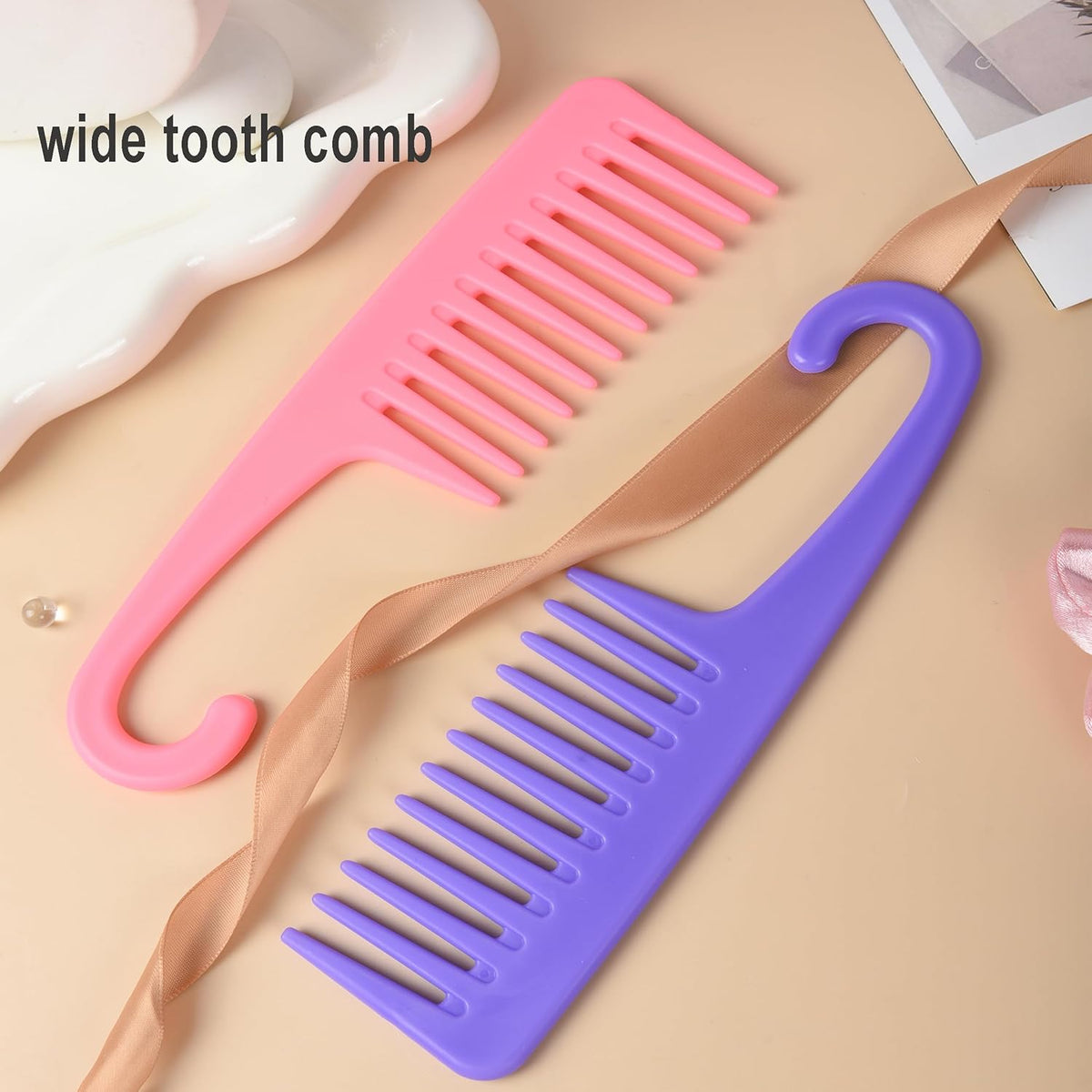Set de 12 cepillos para el cabello con atomizador