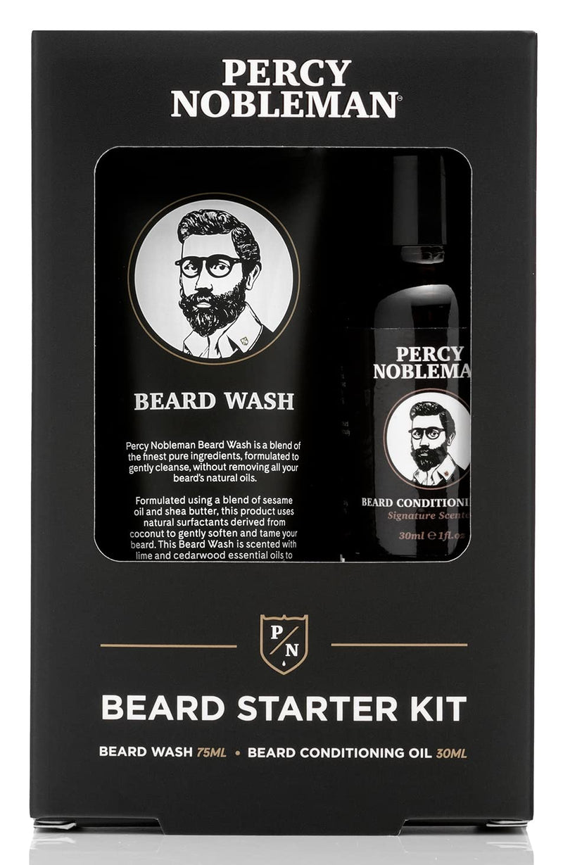 Kit de iniciación para barba con champú y aceite