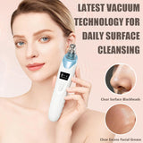 Facial Pore Vacuum with 5 Probes, Blue