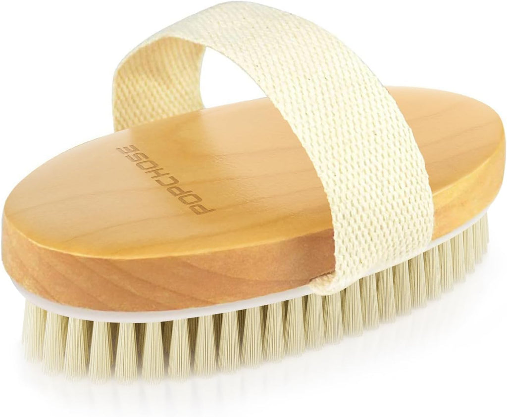 Dry Brush for Lymphatic Drainage, Dry Brushing Body Brush