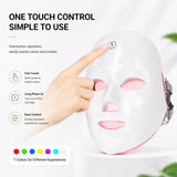 Portable 7-Color LED Face Mask