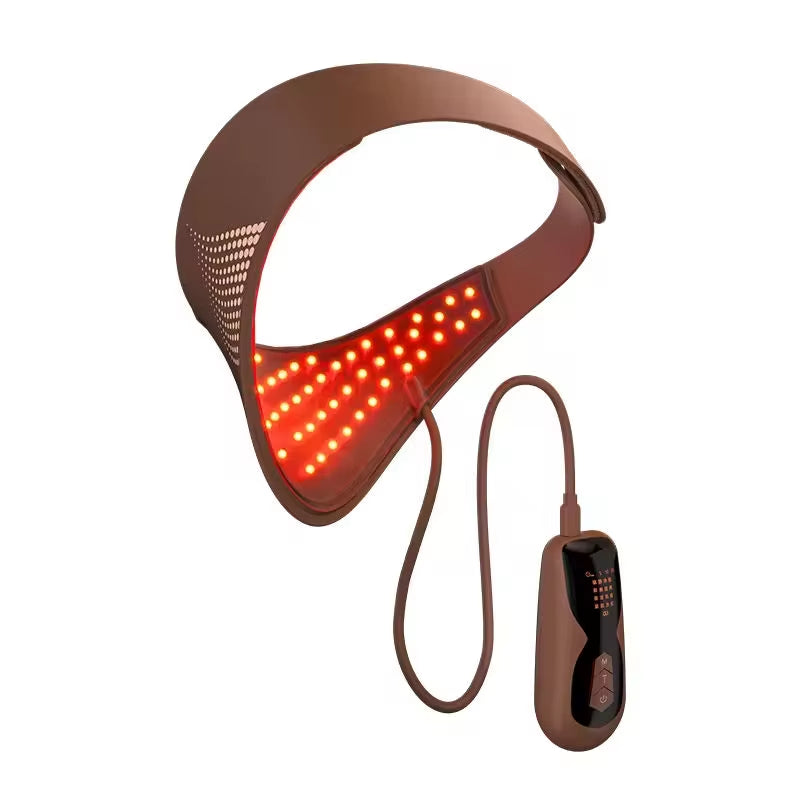 Máscara facial LED de silicona suave, 4 colores de luz