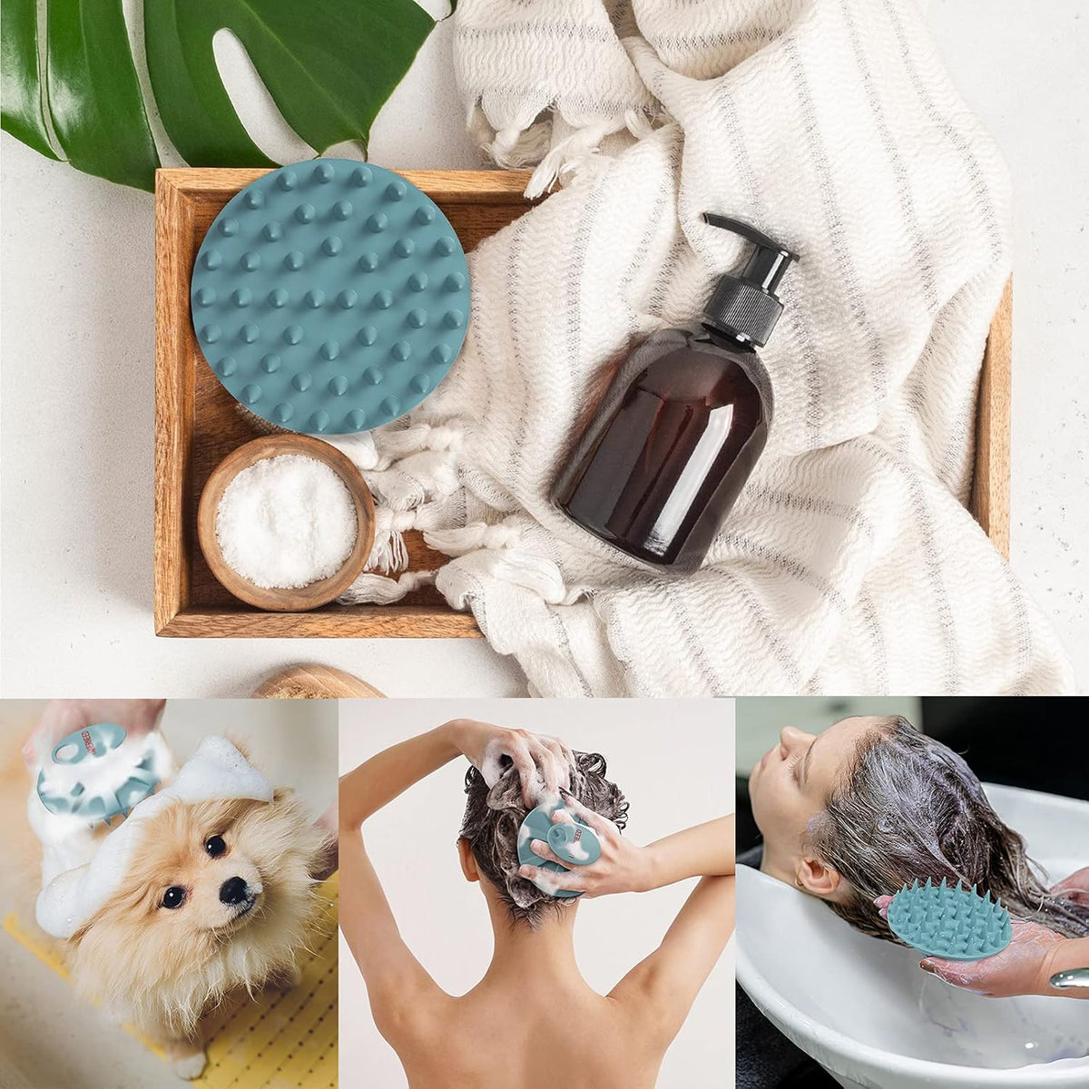 Silicone Scalp Massager Brush