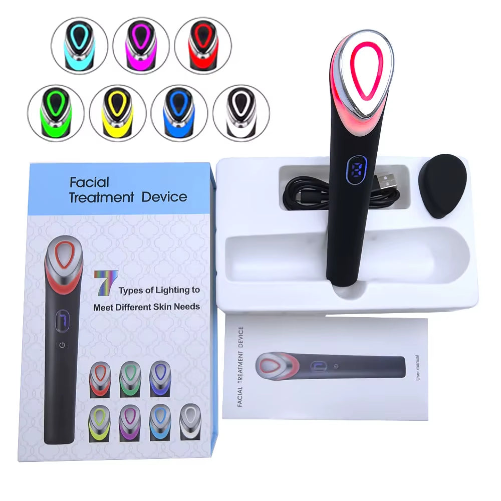 Varita LED de 7 colores para ojos y rostro
