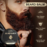 6-Piece Beard Kit with Oil, Wash and Balm