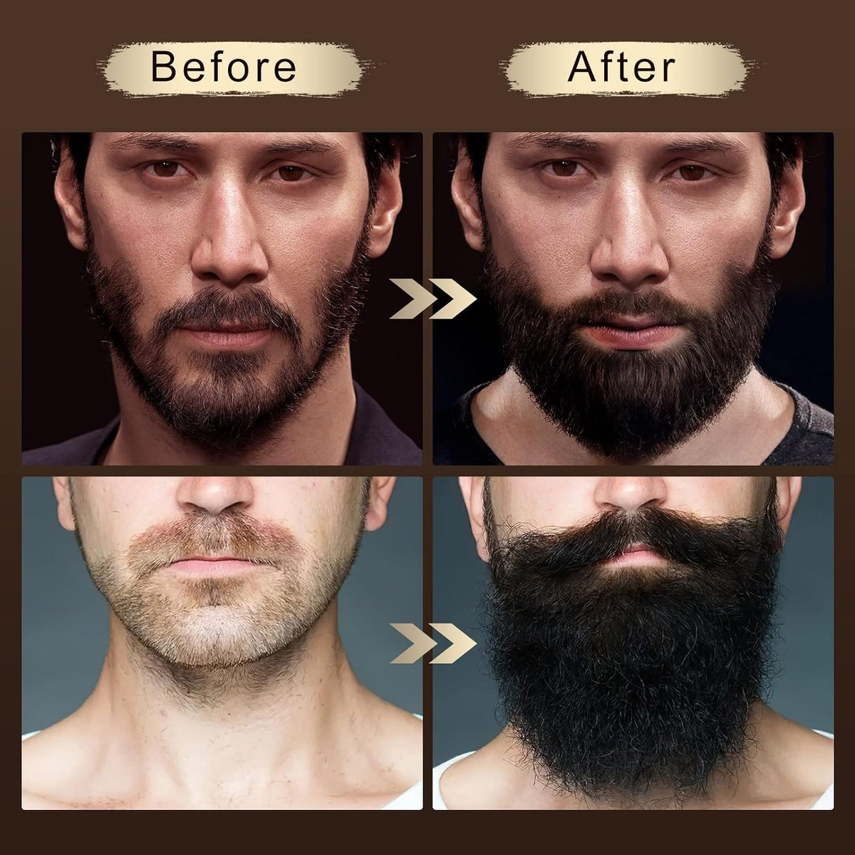 6-Piece Beard Kit with Oil, Wash and Balm