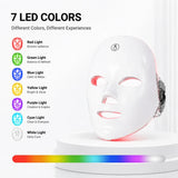 Portable 7-Color LED Face Mask