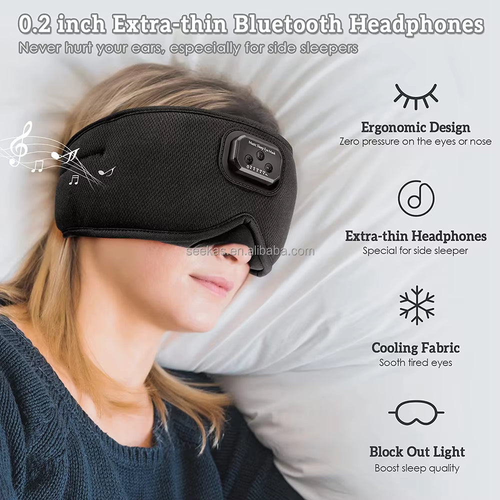 3D Bluetooth Sleep Mask with Speakers