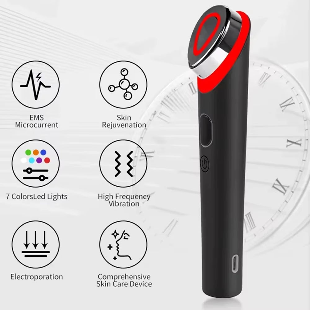 Varita LED de 7 colores para ojos y rostro