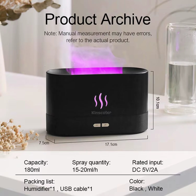 LED Flame Aroma Diffuser
