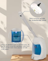 Nano-Ionic Facial Steamer with Ozone Light