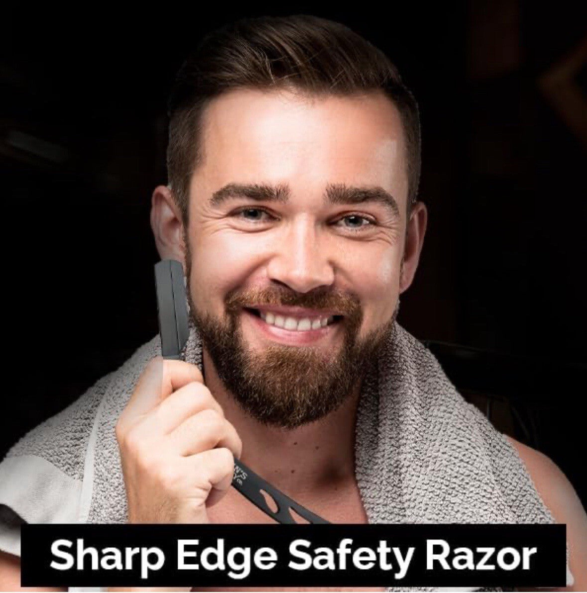 Beard Grooming Kit with Boar Brush and Comb