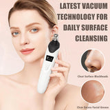 Facial Pore Vacuum with 5 Probes, Black