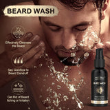 6-Piece Beard Kit with Oil, Wash and Balm