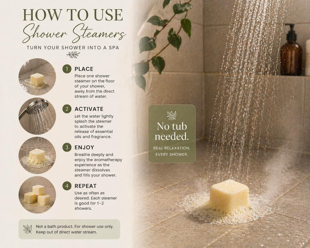 Aromatherapy Shower Steamers, 10 Count