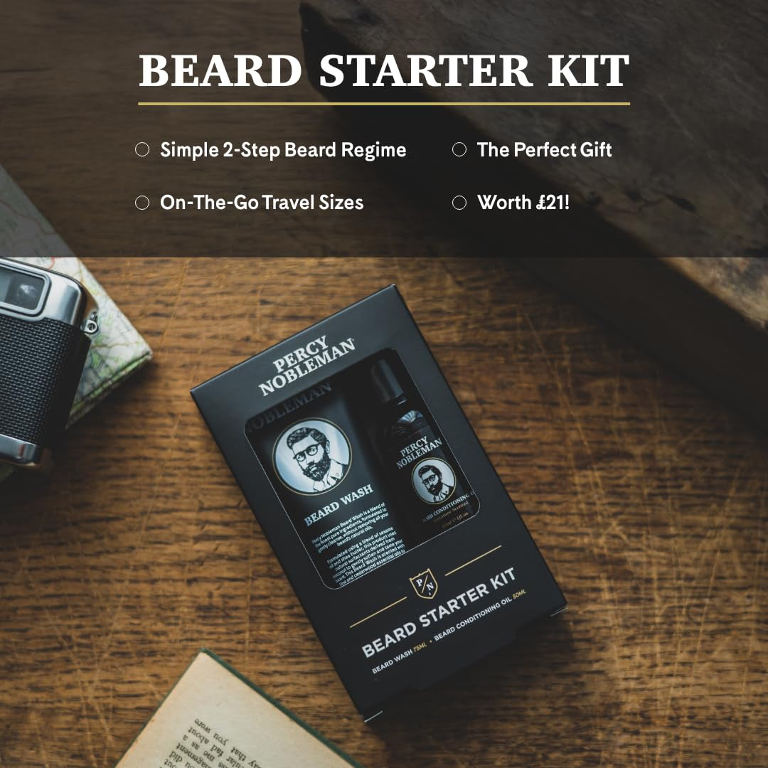Beard Starter Kit with Wash and Oil