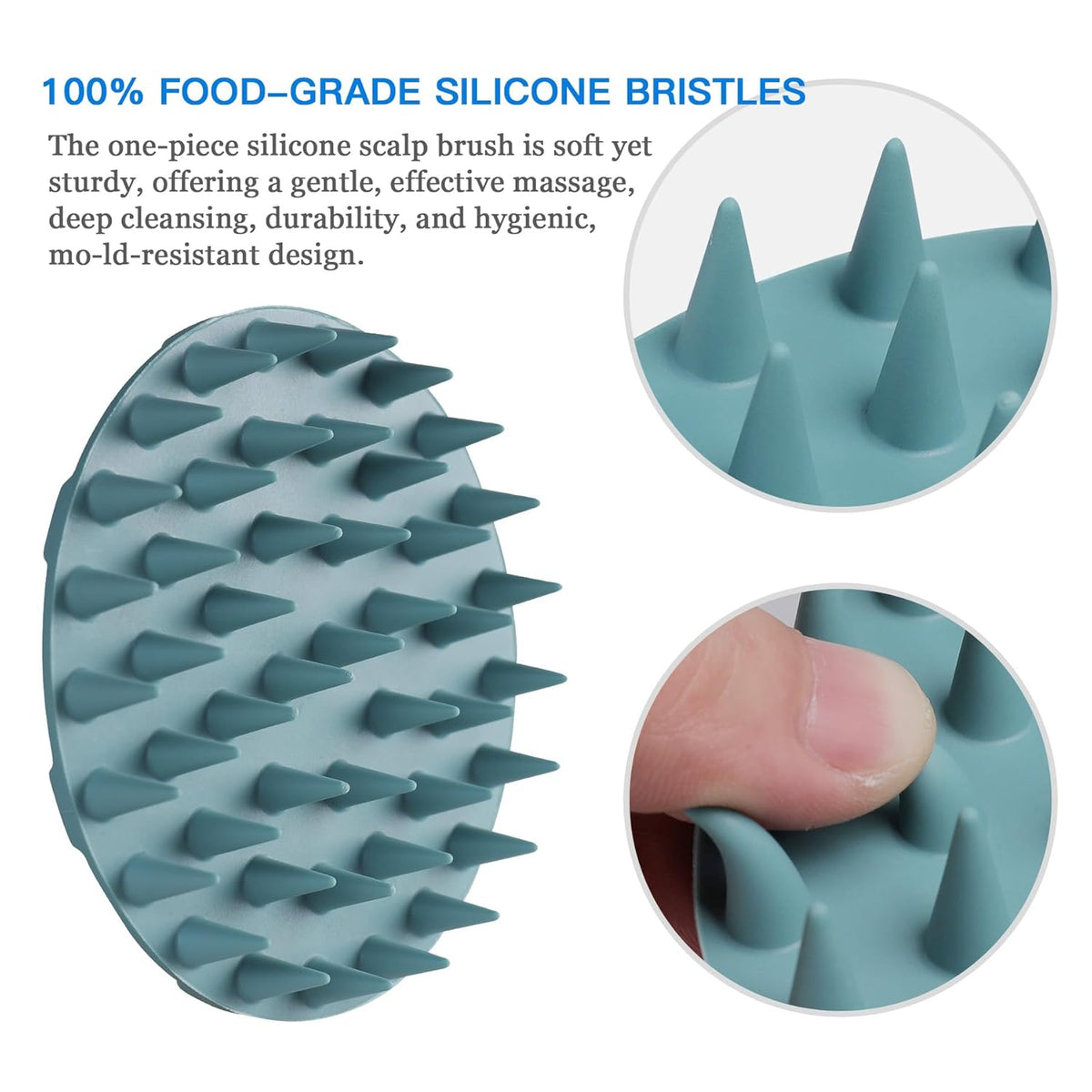 Silicone Scalp Massager Brush
